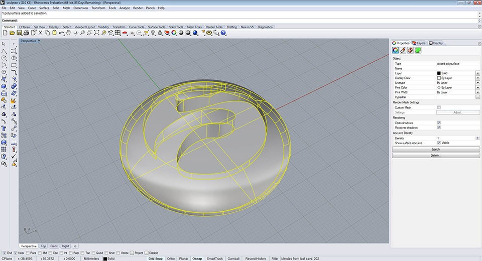 rhinoceros 3d